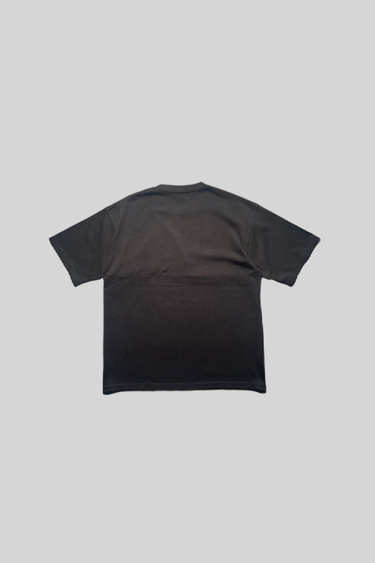 "A" LOGO HEAVY WEIGHT TEE(SUMI)
