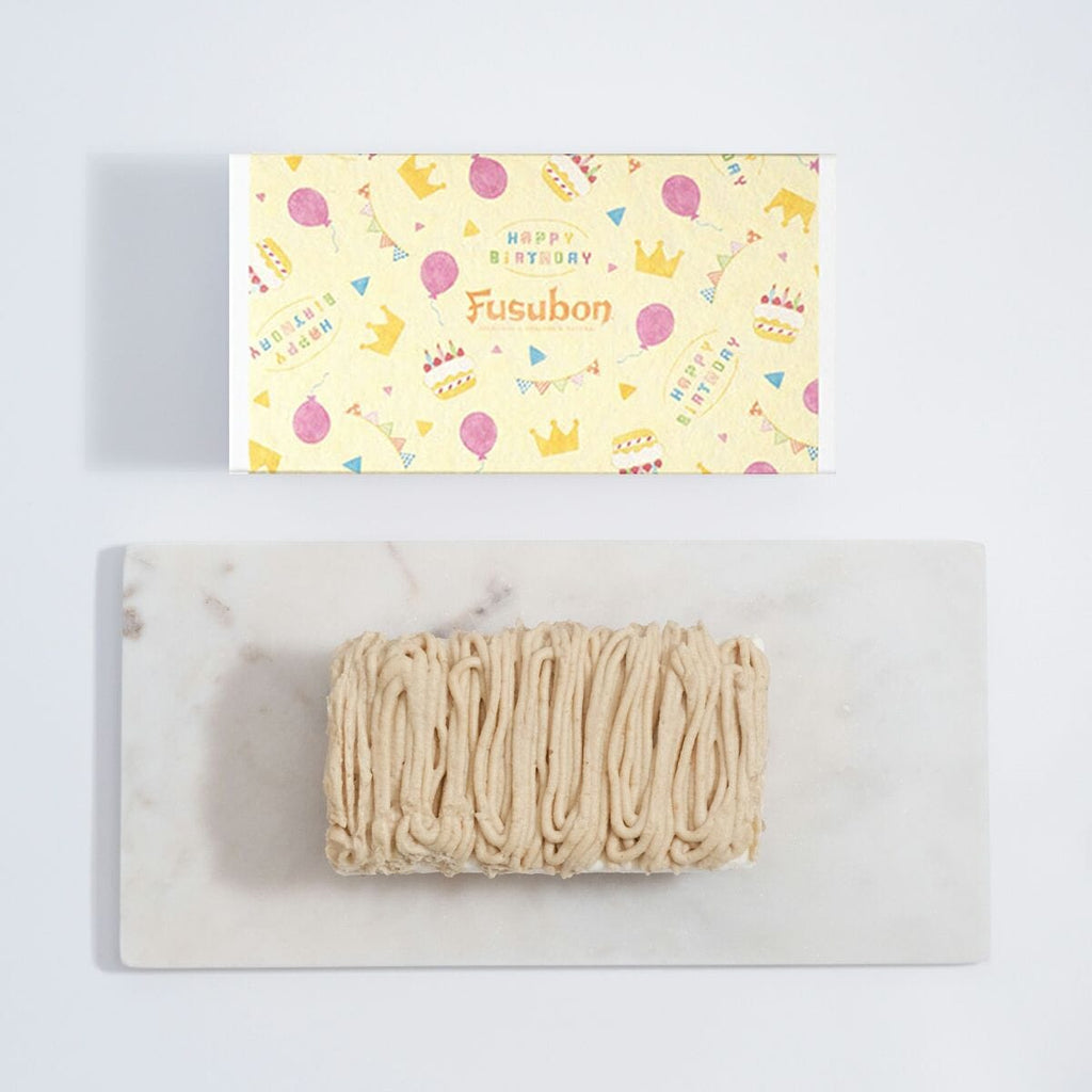 【Spedizione e confezione regalo di compleanno incluse】FUSUBON Torta Mont Blanc 36,5g di carboidrati/1 torta
