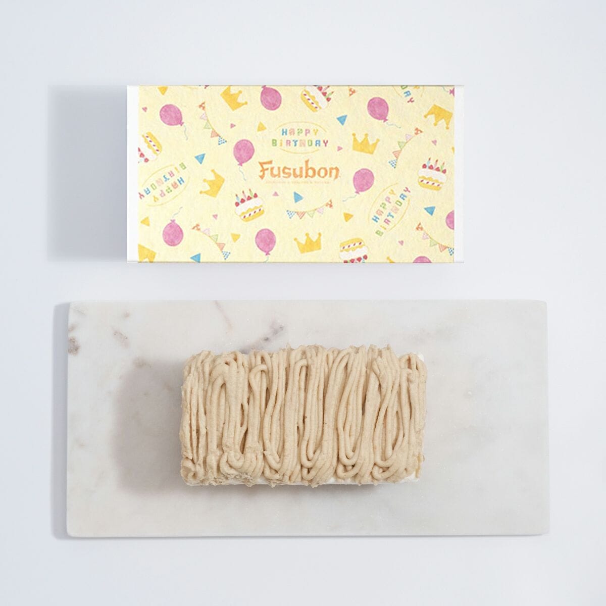 【Spedizione e confezione regalo di compleanno incluse】FUSUBON Torta Mont Blanc 36,5g di carboidrati/1 torta