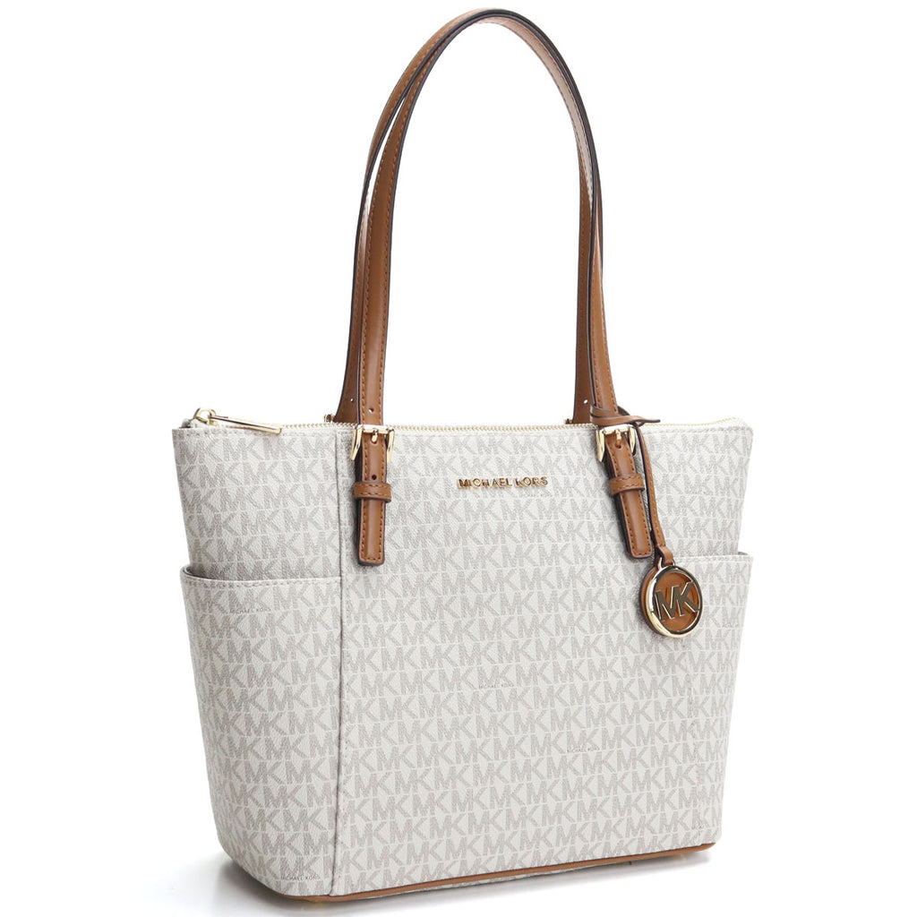 マイケル コース MICHAEL KORS JET SET ITEM ジェットセット アイテム トートバッグ　30S0GTTT1B　149　VANILLA/ACRN ホワイト系
