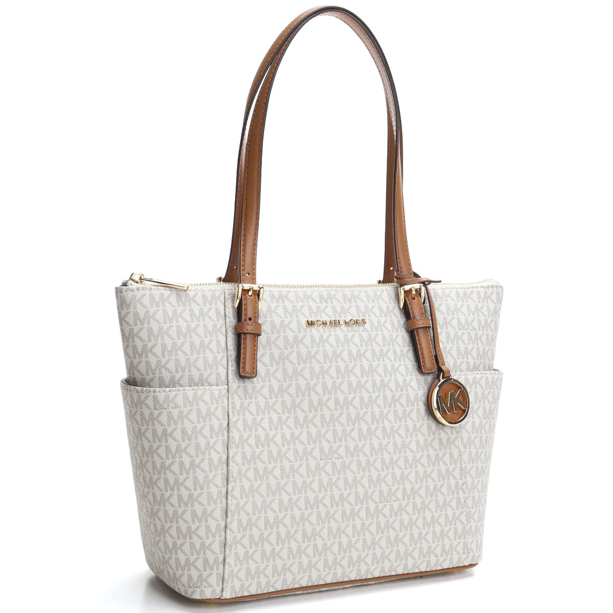 マイケル コース MICHAEL KORS JET SET ITEM ジェットセット アイテム トートバッグ　30S0GTTT1B　149　VANILLA/ACRN ホワイト系