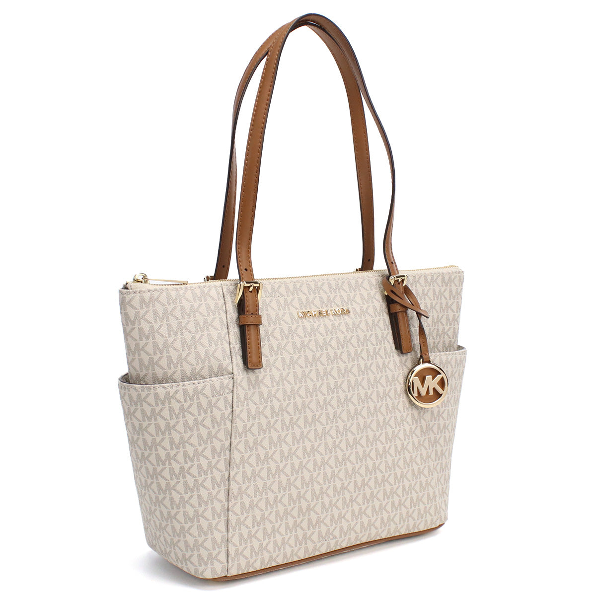 マイケル コース MICHAEL KORS JET SET ITEM ジェットセット アイテム トートバッグ　30S0GTTT1B　149　VANILLA/ACRN ホワイト系