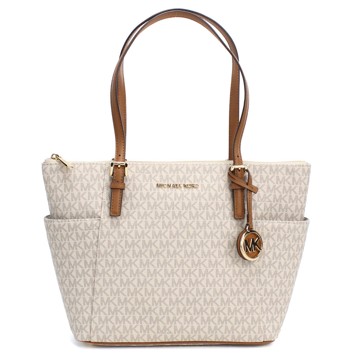 マイケル コース MICHAEL KORS JET SET ITEM ジェットセット アイテム トートバッグ　30S0GTTT1B　149　VANILLA/ACRN ホワイト系