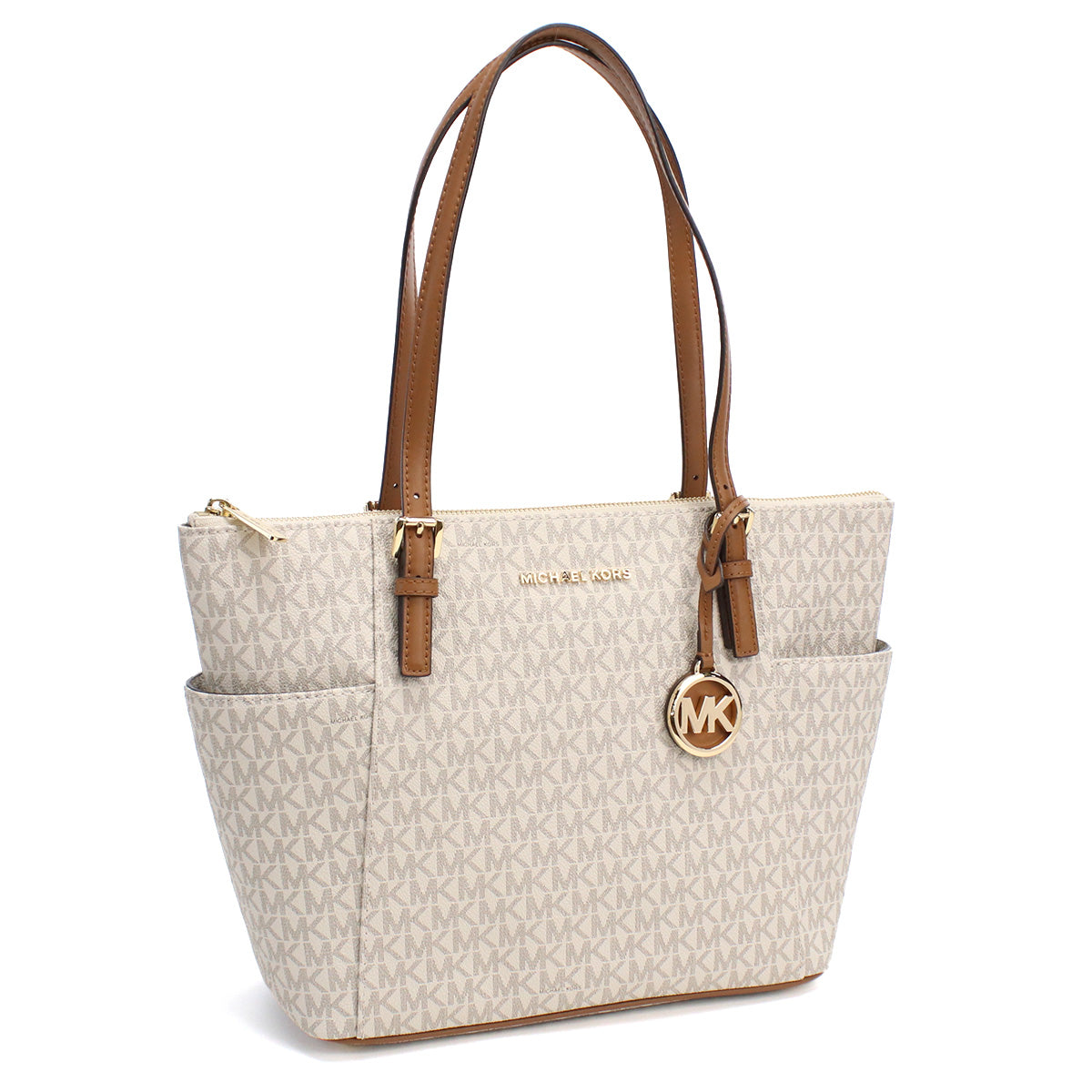 マイケル コース MICHAEL KORS JET SET ITEM ジェットセット アイテム トートバッグ　30S0GTTT1B　149　VANILLA/ACRN ホワイト系