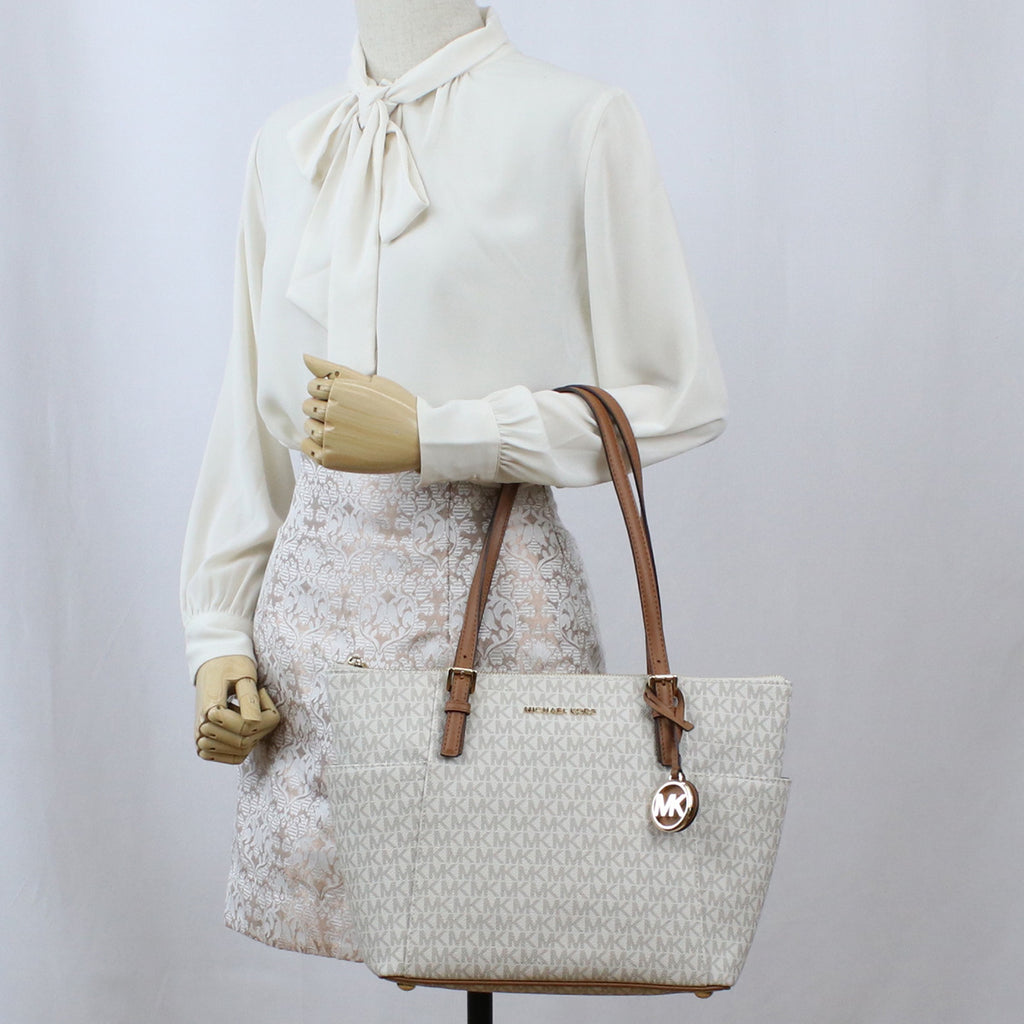 マイケル コース MICHAEL KORS JET SET ITEM ジェットセット アイテム トートバッグ　30S0GTTT1B　149　VANILLA/ACRN ホワイト系