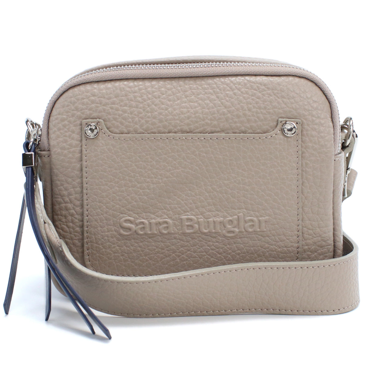 サラバーグラー Sara Burglar  斜め掛け ショルダーバッグ ブランド ロゴ 　916　TAUPE グレー系 bag-01
