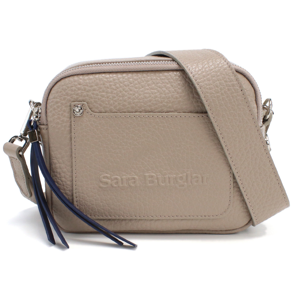 サラバーグラー Sara Burglar  斜め掛け ショルダーバッグ ブランド ロゴ 　916　TAUPE グレー系 bag-01