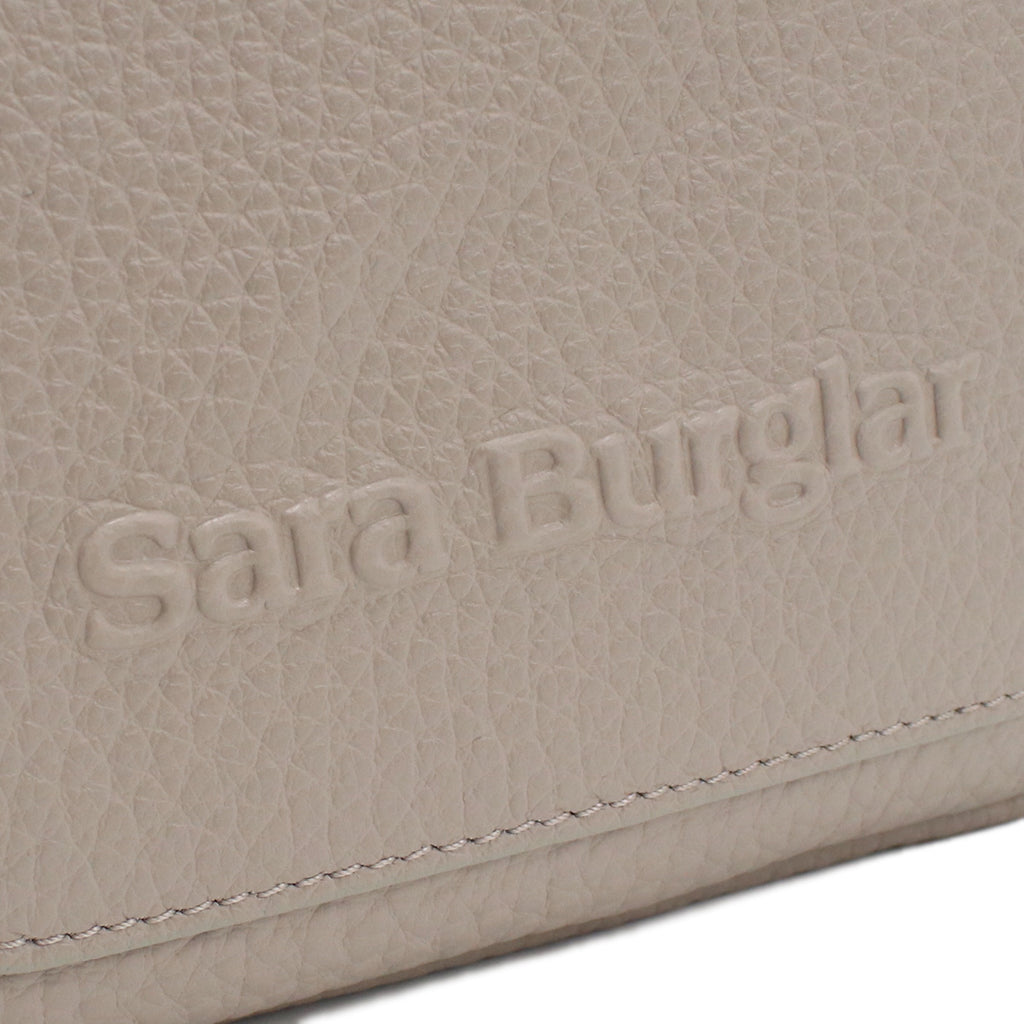 サラバーグラー Sara Burglar  斜め掛け ショルダーバッグ ブランド ロゴ 　916　TAUPE グレー系 bag-01