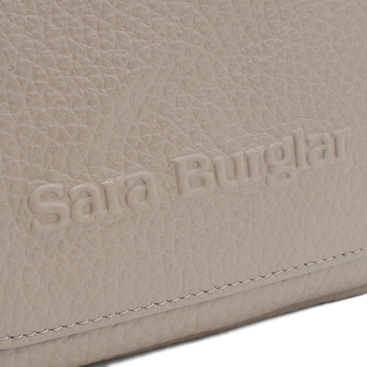 サラバーグラー Sara Burglar  斜め掛け ショルダーバッグ ブランド ロゴ 　916　TAUPE グレー系 bag-01