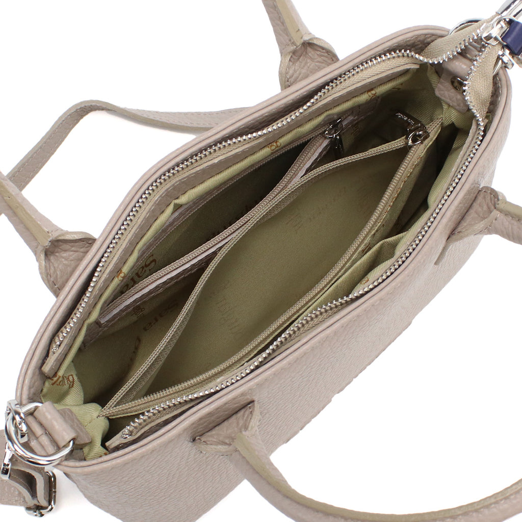 サラバーグラー Sara Burglar  トートバッグ フォーマルバッグ ブランド　076　TAUPE グレー系 bag-01