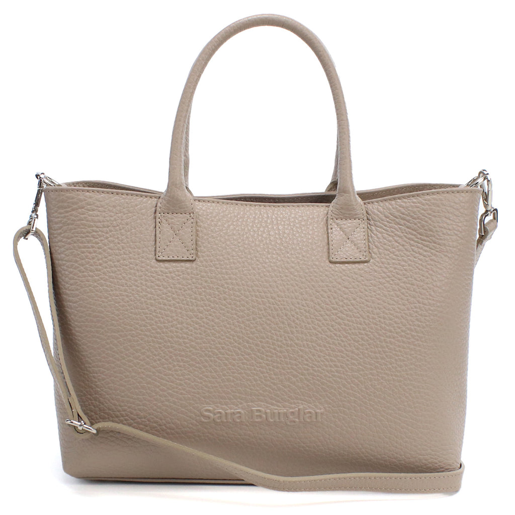 サラバーグラー Sara Burglar  トートバッグ フォーマルバッグ ブランド　075　TAUPE グレー系　bag-01