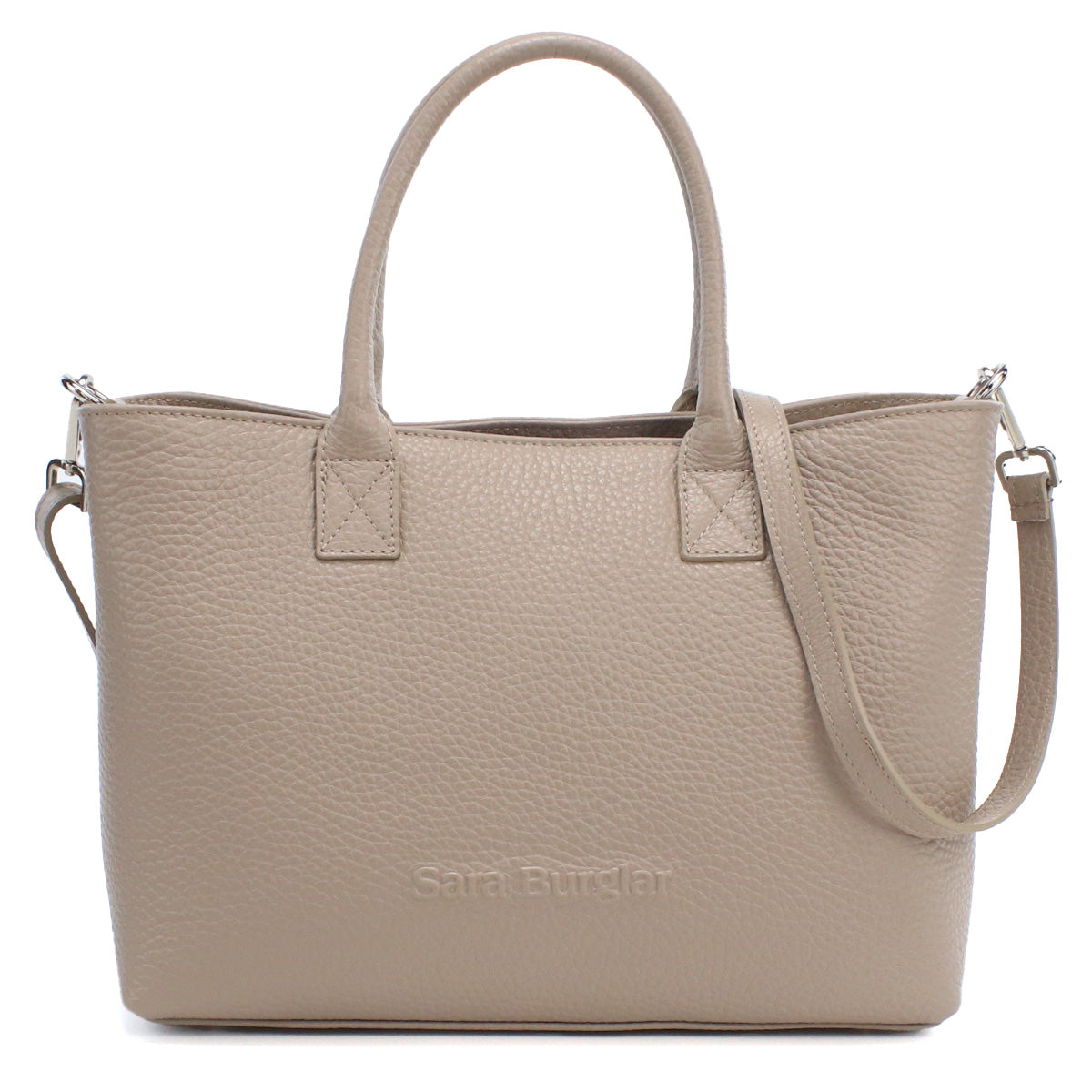 サラバーグラー Sara Burglar  トートバッグ フォーマルバッグ ブランド　075　TAUPE グレー系　bag-01