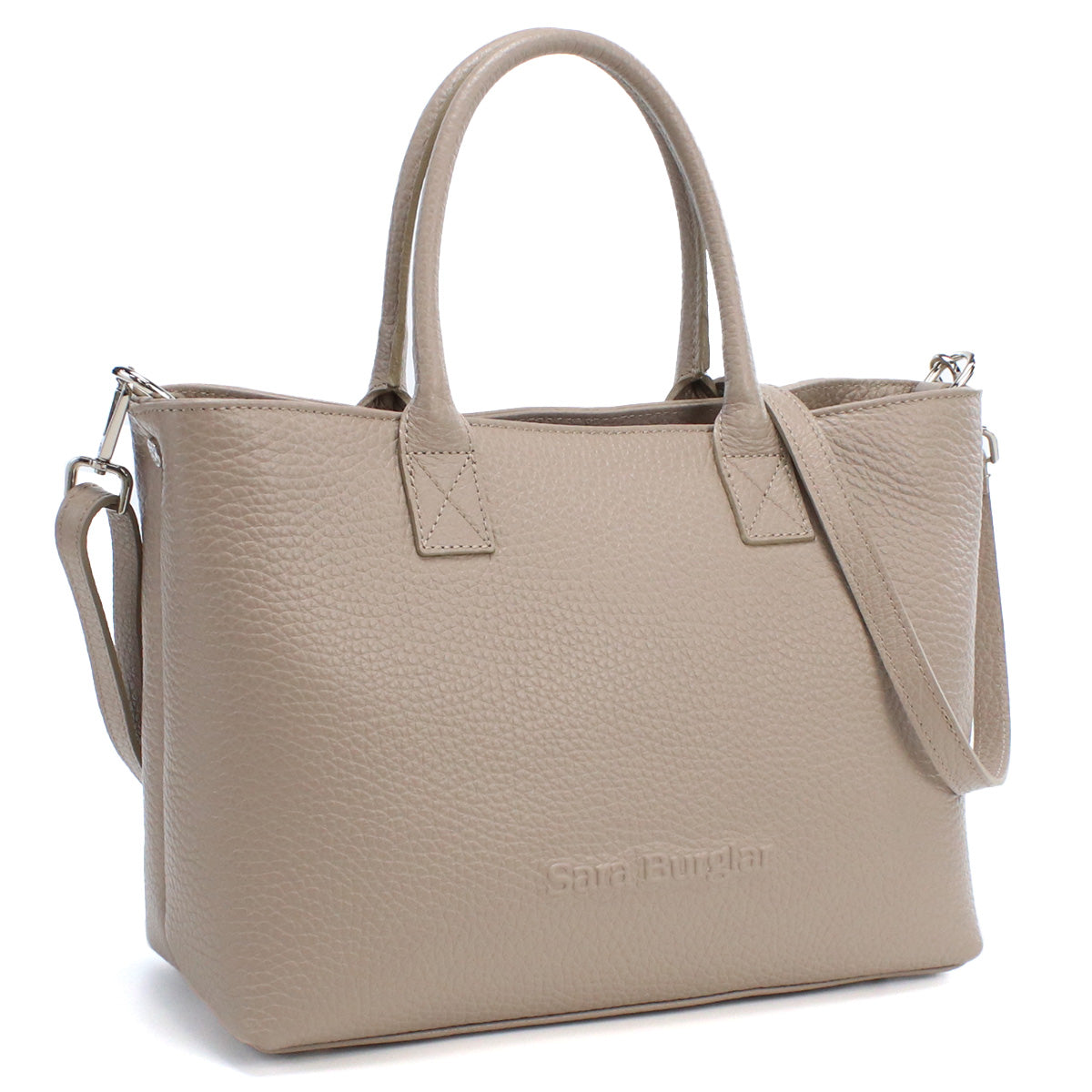 サラバーグラー Sara Burglar  トートバッグ フォーマルバッグ ブランド　075　TAUPE グレー系　bag-01