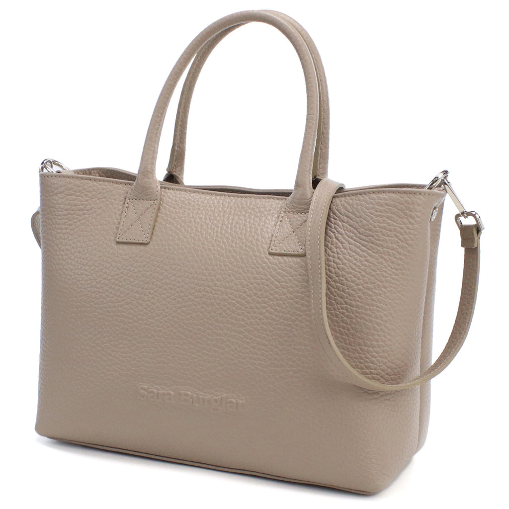 サラバーグラー Sara Burglar  トートバッグ フォーマルバッグ ブランド　075　TAUPE グレー系　bag-01