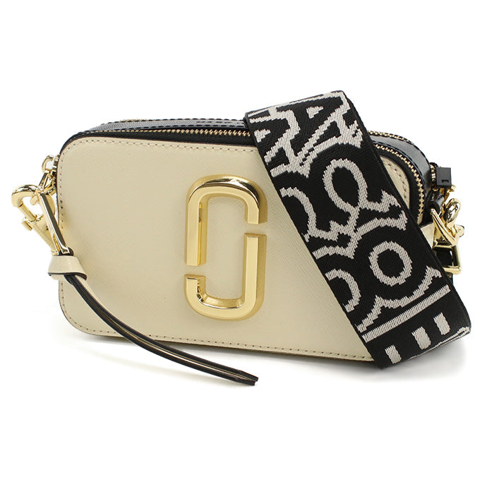 マークジェイコブス MARC JACOBS THE SNAPSHOT 斜め掛けショルダー2S3HCR500H03　134CLOUD WHITE-MULTI ホワイト系 bag-01