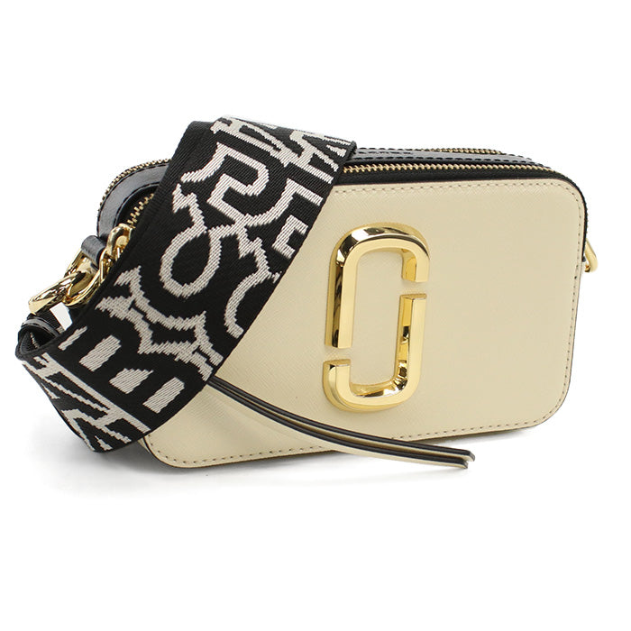 マークジェイコブス MARC JACOBS THE SNAPSHOT 斜め掛けショルダー2S3HCR500H03　134CLOUD WHITE-MULTI ホワイト系 bag-01
