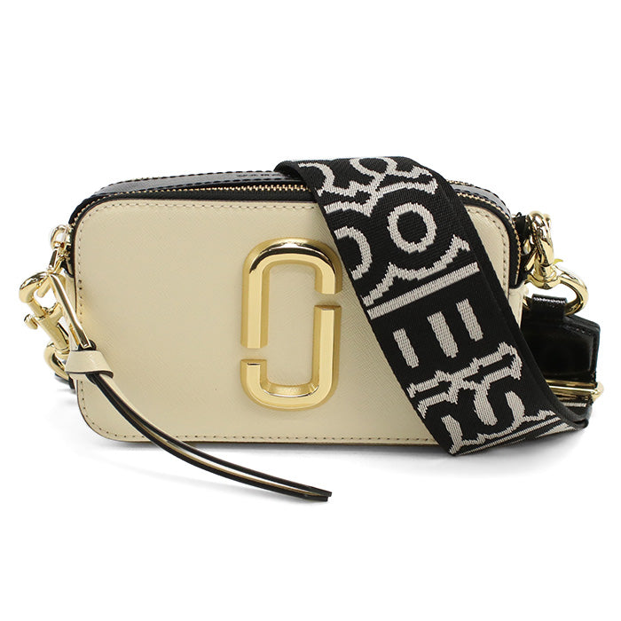 マークジェイコブス MARC JACOBS THE SNAPSHOT 斜め掛けショルダー2S3HCR500H03　134CLOUD WHITE-MULTI ホワイト系 bag-01
