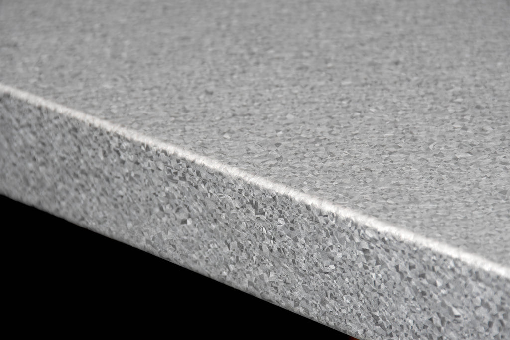 PROFACE Carrello in acciaio Galvalume con maniglia a 3 ripiani, altezza 105 cm, profondità 46 cm, larghezza 60 cm TGGS3-46609