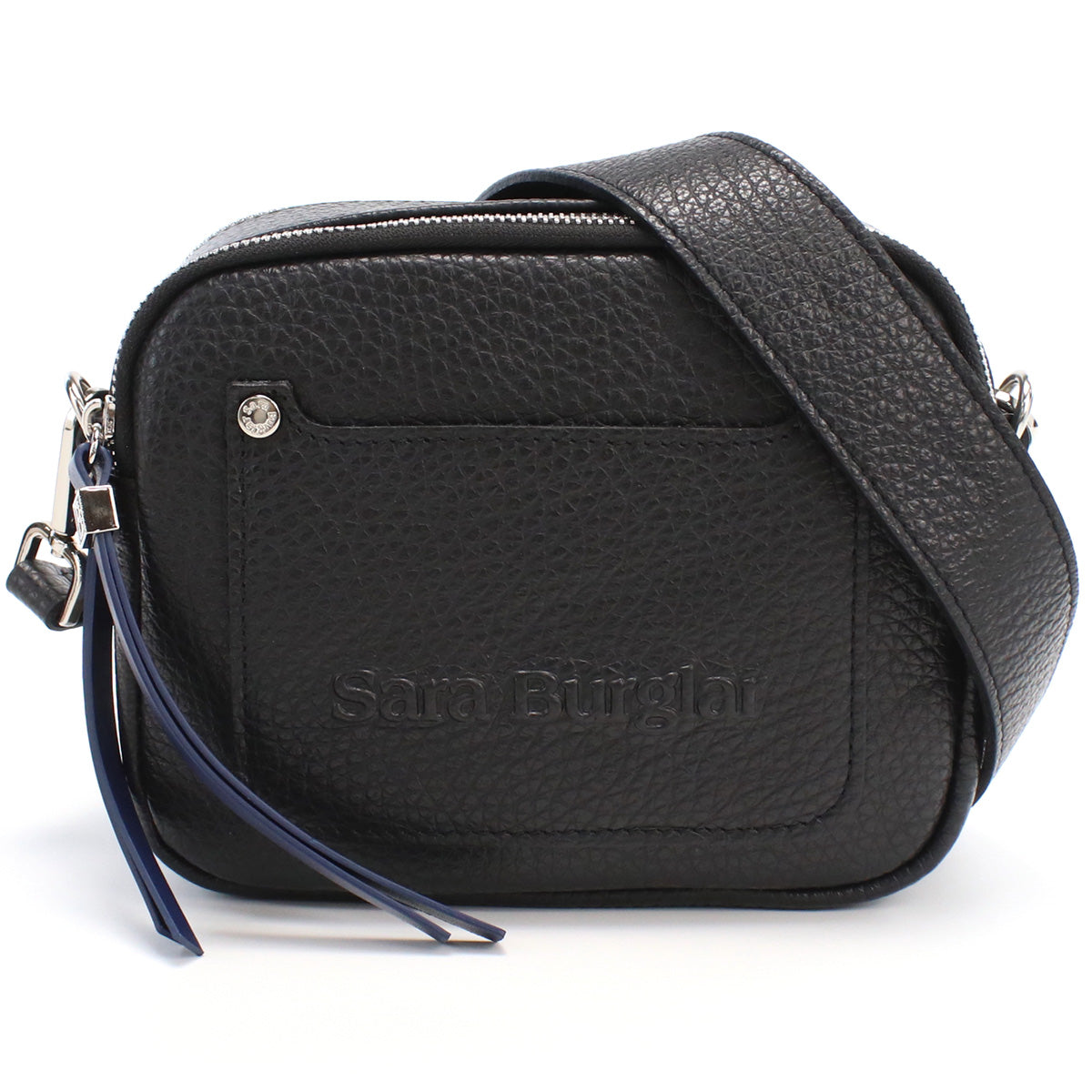 サラバーグラー Sara Burglar  斜め掛け ショルダーバッグ ブランド ロゴ　916　NERO ブラック bag-01