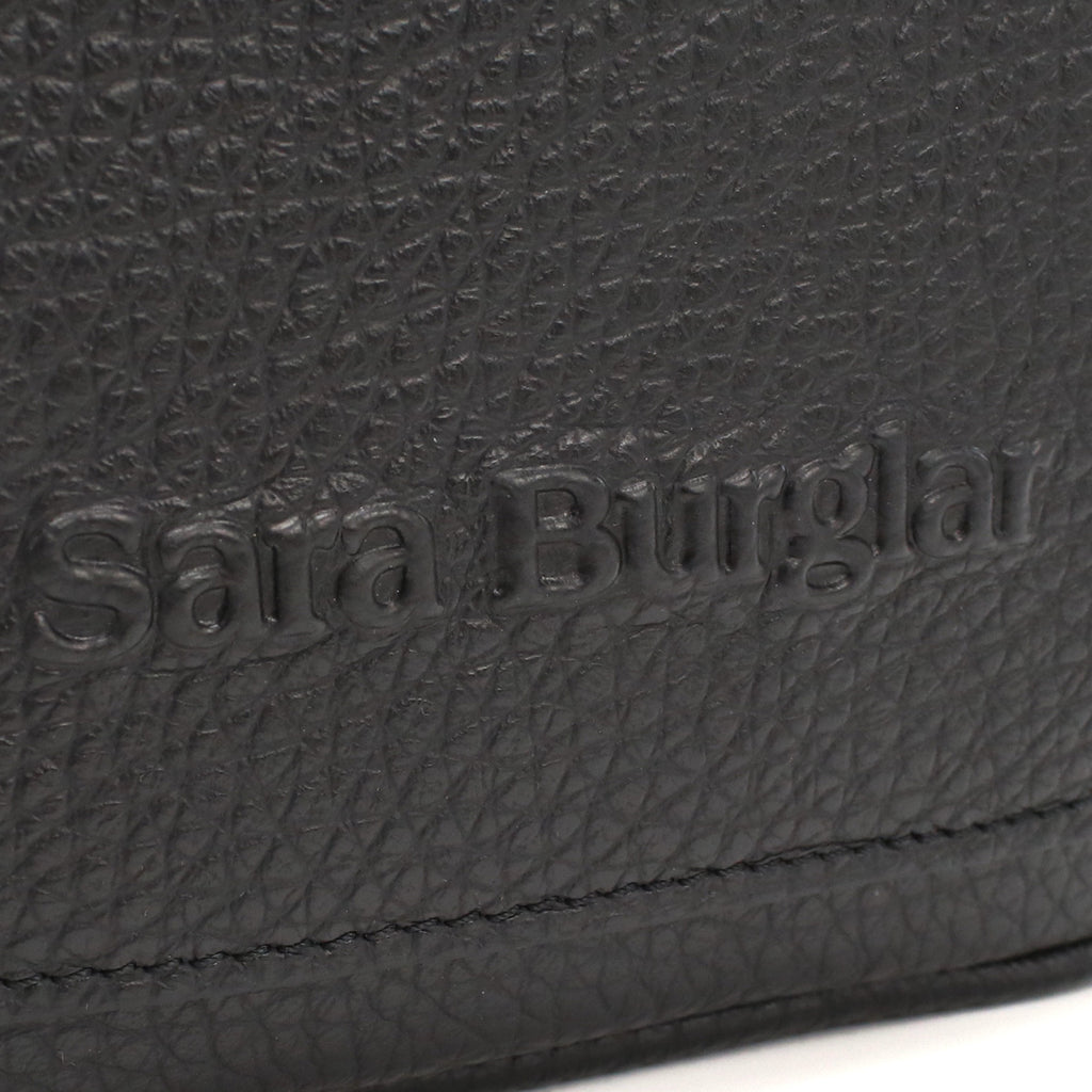 サラバーグラー Sara Burglar  斜め掛け ショルダーバッグ ブランド ロゴ　916　NERO ブラック bag-01