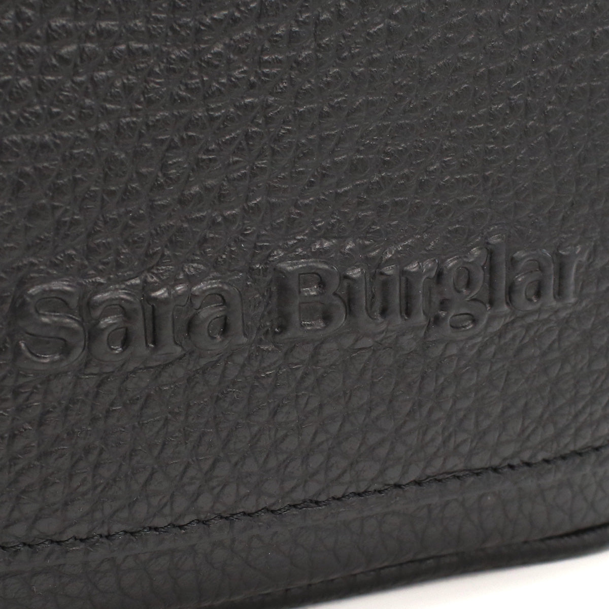 サラバーグラー Sara Burglar  斜め掛け ショルダーバッグ ブランド ロゴ　916　NERO ブラック bag-01