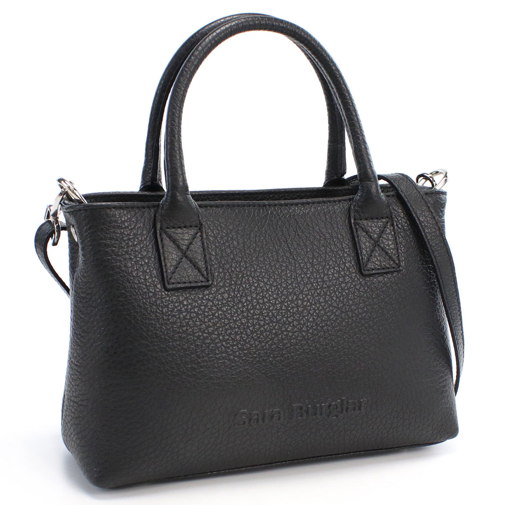 サラバーグラー Sara Burglar トートバッグ フォーマルバッグ ブランド　076　NERO ブラック　bag-01