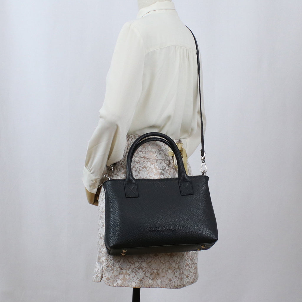 サラバーグラー Sara Burglar トートバッグ フォーマルバッグ ブランド　076　NERO ブラック　bag-01