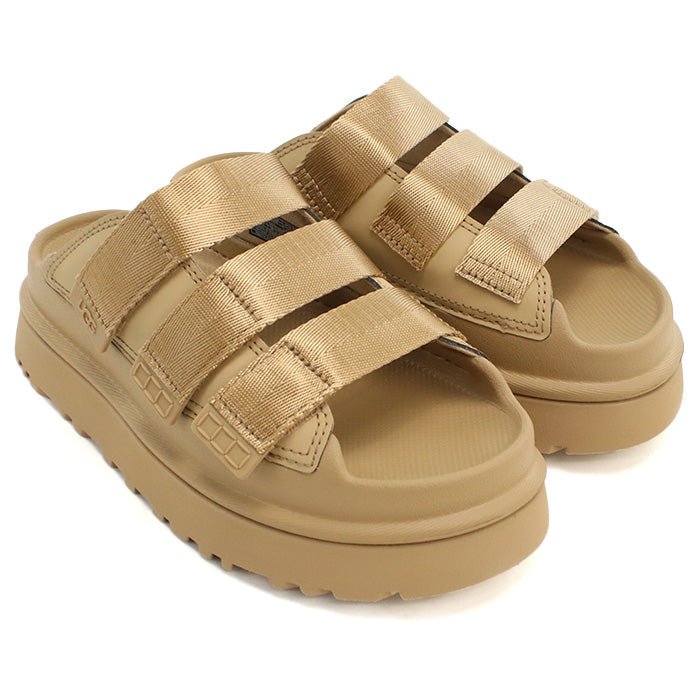 UGG アグ サンダル GoldenGlow Slide ゴールデングロウ スライド 1167430 DND レディース ブラウン