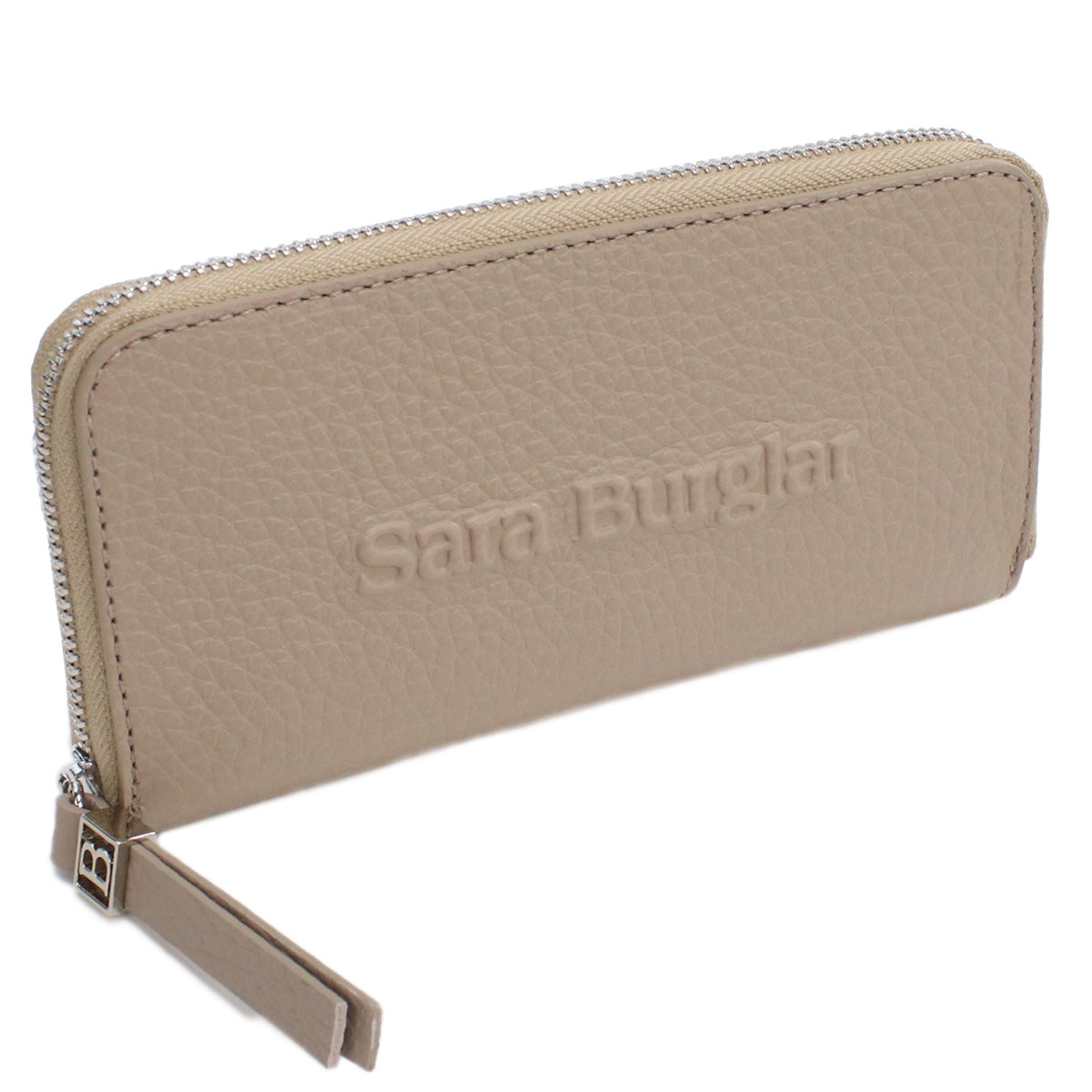 サラバーグラー Sara Burglar  長財布ラウンドファスナー ブランド　110L　TAUPE　グレージュ　wallet-01 gsw-2