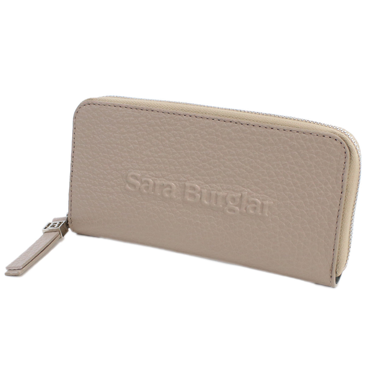 サラバーグラー Sara Burglar  長財布ラウンドファスナー ブランド　110L　TAUPE　グレージュ　wallet-01 gsw-2
