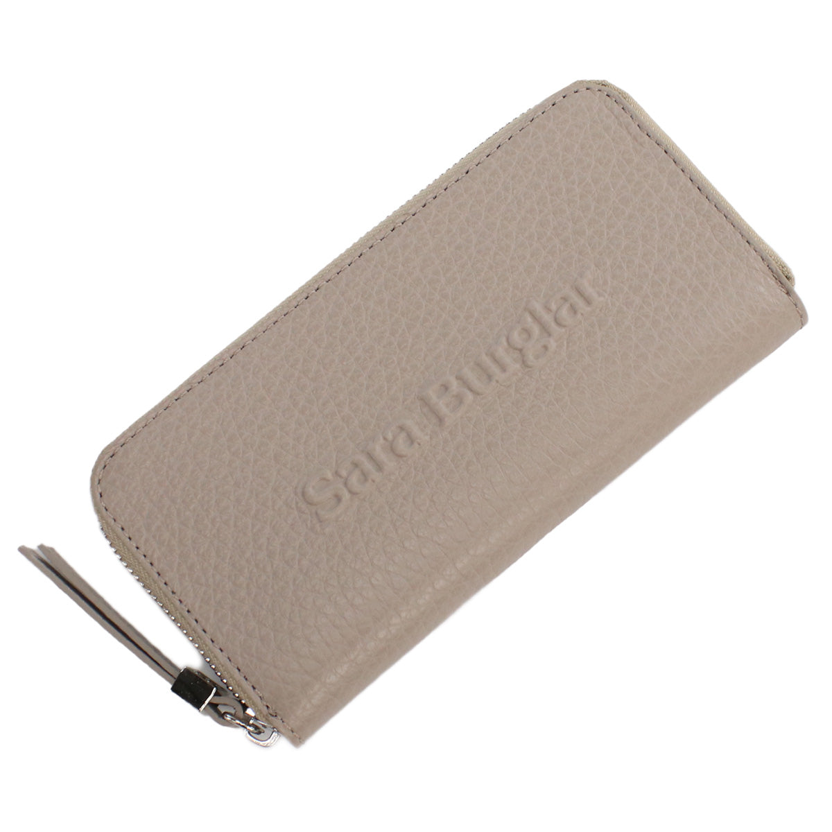 サラバーグラー Sara Burglar  長財布ラウンドファスナー ブランド　110L　TAUPE　グレージュ　wallet-01 gsw-2