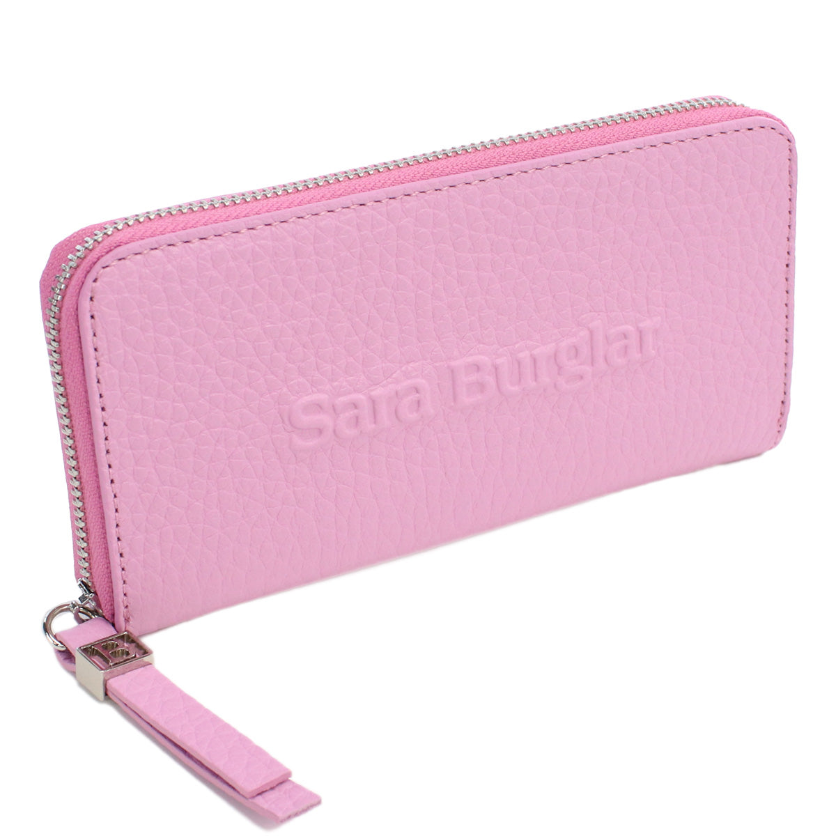 サラバーグラー Sara Burglar  長財布ラウンドファスナー　ブランド　110L　GLICINE　ピンク系　wallet-01　gsw-2