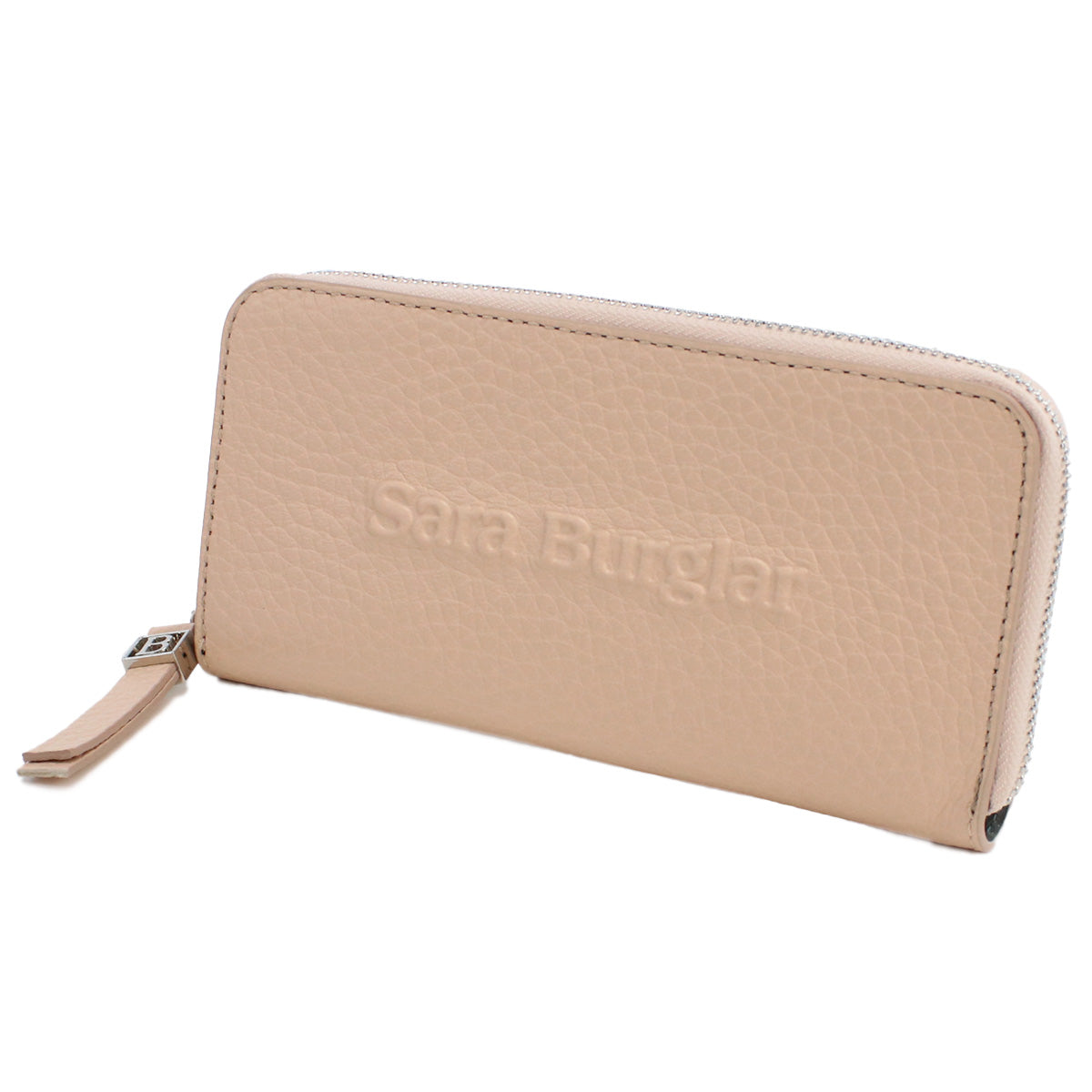 サラバーグラー Sara Burglar  長財布ラウンドファスナー　ブランド　110L　NUDE　ピンク系　wallet-01　gsw-2