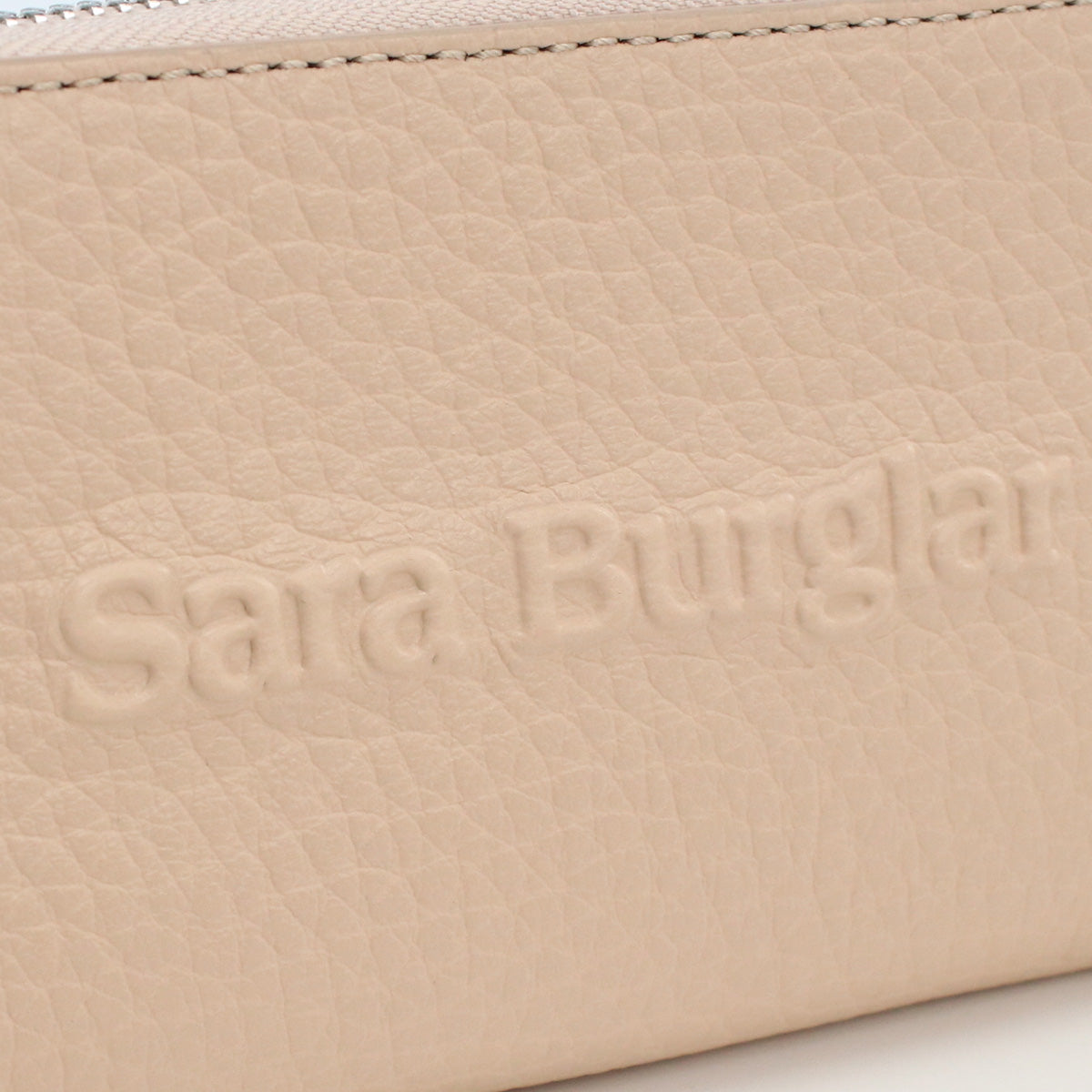 サラバーグラー Sara Burglar  長財布ラウンドファスナー　ブランド　110L　NUDE　ピンク系　wallet-01　gsw-2