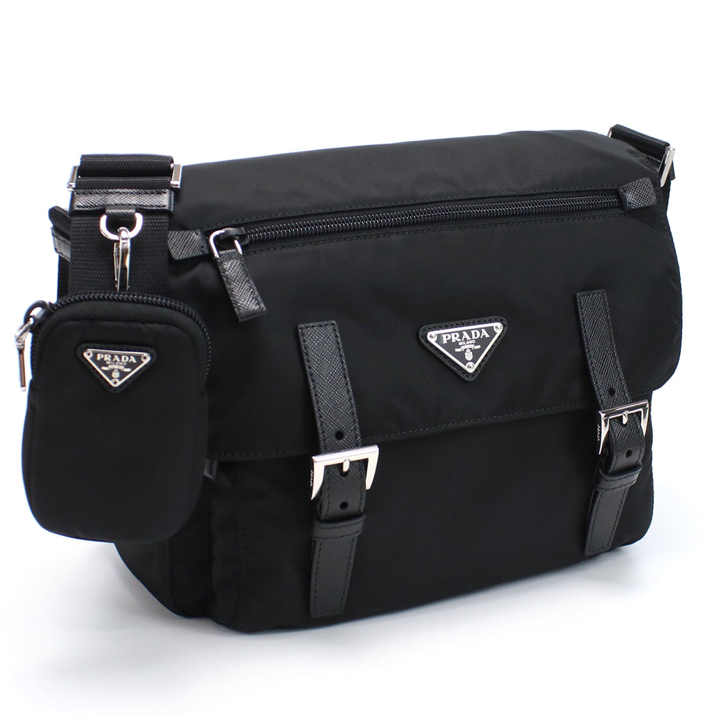 プラダ PRADA 斜め掛け ショルダーバッグ ブランド1BD953　RV44 V B1M　F0002NERO ブラック bag-01