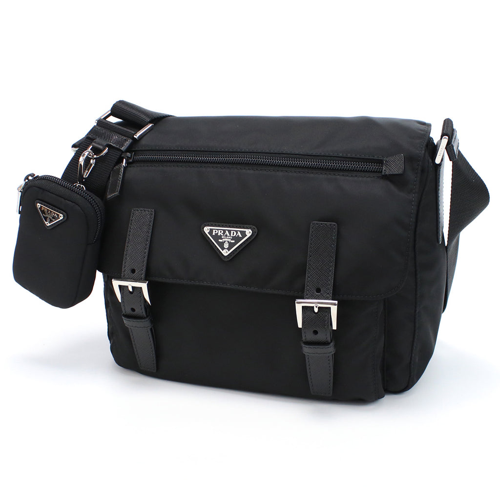 プラダ PRADA 斜め掛け ショルダーバッグ ブランド1BD953　RV44 V B1M　F0002NERO ブラック bag-01