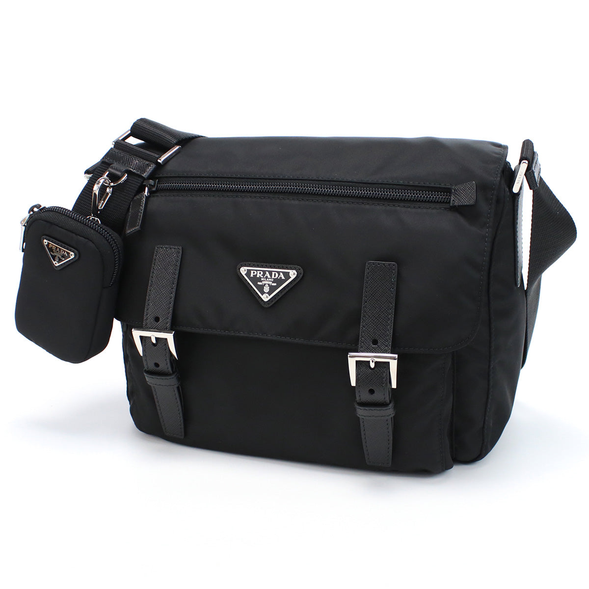 プラダ PRADA 斜め掛け ショルダーバッグ ブランド1BD953　RV44 V B1M　F0002NERO ブラック bag-01