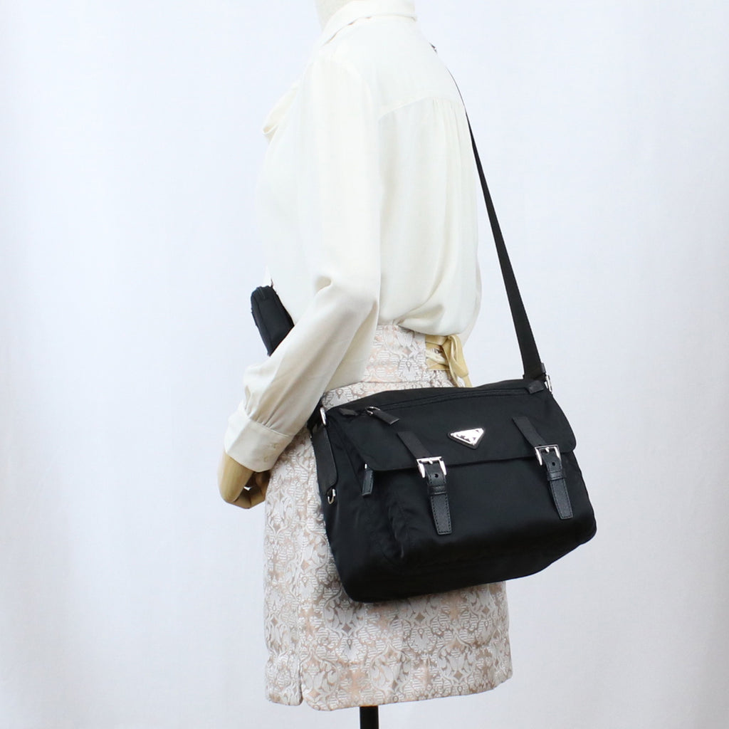 プラダ PRADA 斜め掛け ショルダーバッグ ブランド1BD953　RV44 V B1M　F0002NERO ブラック bag-01