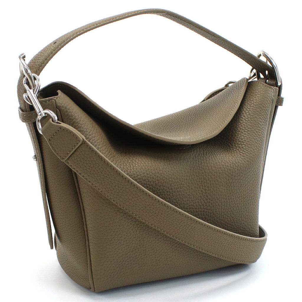 アペードモッド APEDE MOD  セミショルダー ブランド ハンドバッグCUBE BAG 6971899786327ETOUPE TOGO ブラウン系 bag-01
