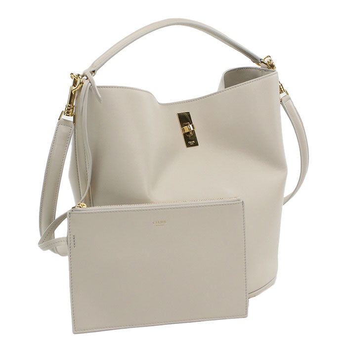 CELINE セリーヌ セミショルダー 19557 3CR4 02LS レディース ホワイト