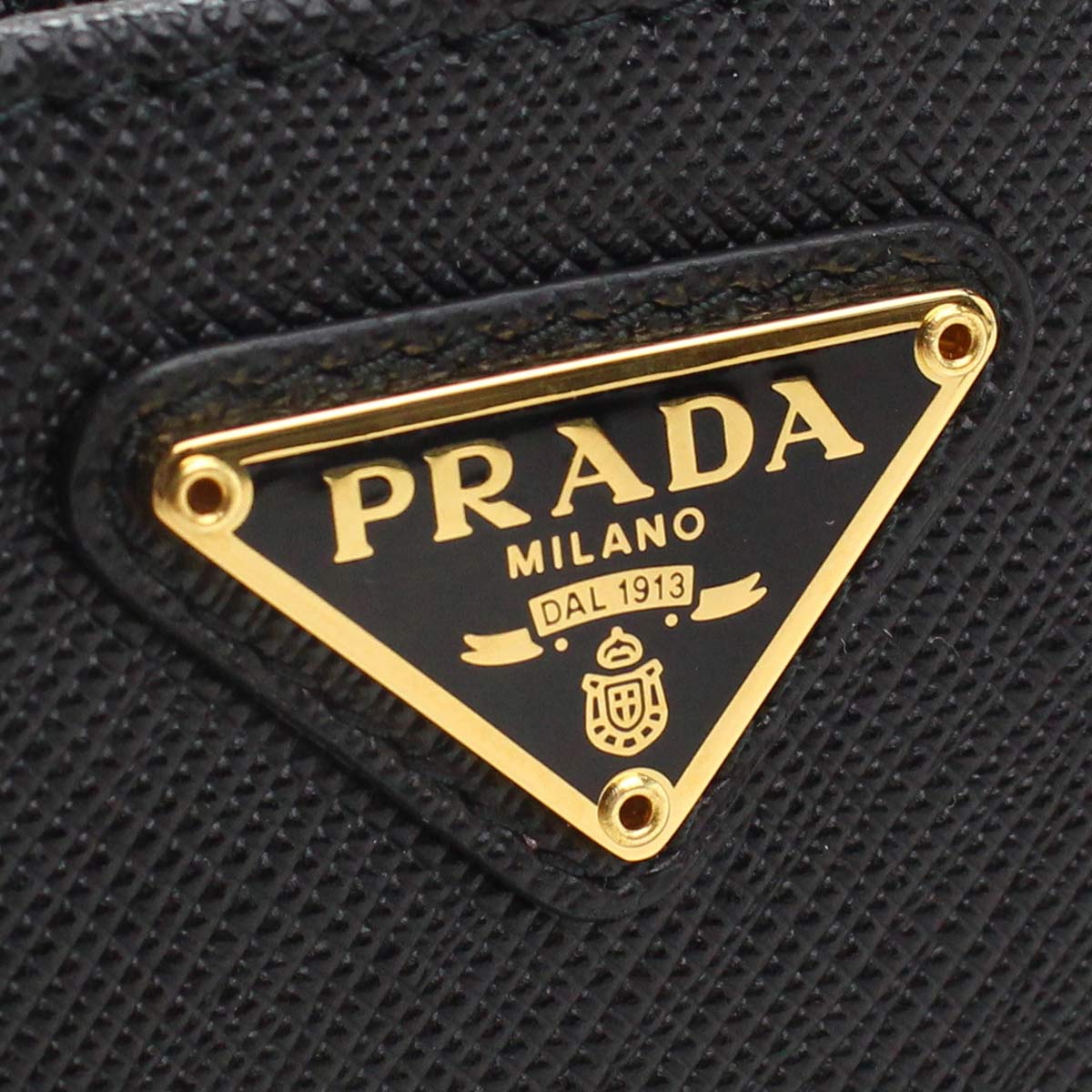 PRADA プラダ 二つ折り財布 小銭入付き 1ML018 QHH F0002 レディース ブラック