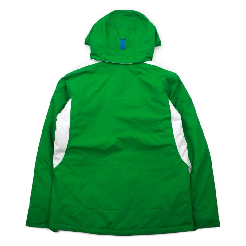 Columbia OMNI-HEAT Giacca a Vento da Montagna Taglia M Verde OMNI-TECH Impermeabile CUBIST 2.0 JACKET SM4010-010 Nuovo con Etichette