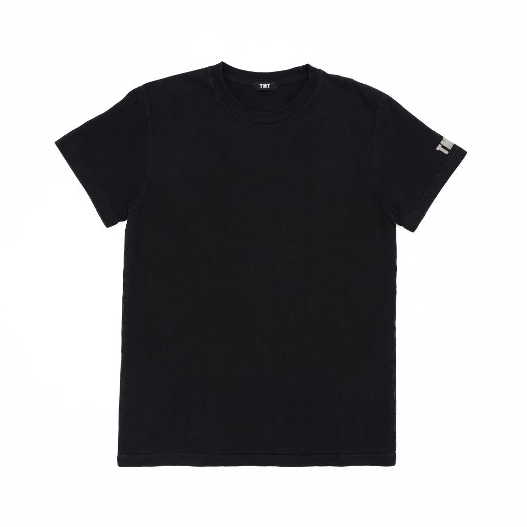 T-SHIRT NERA IN COTONE DRY MANICA CORTA / NERO