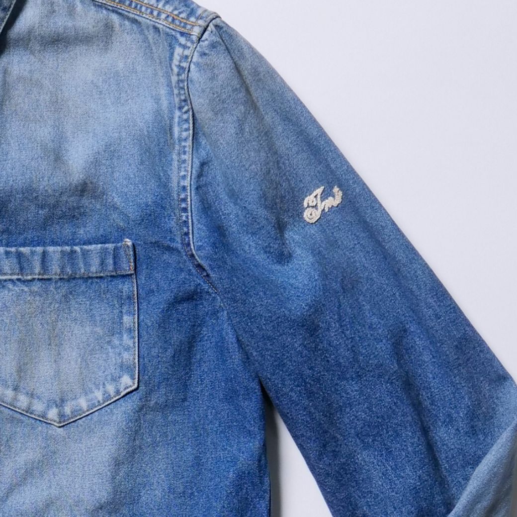 Camicia in denim 10oz (grunge)