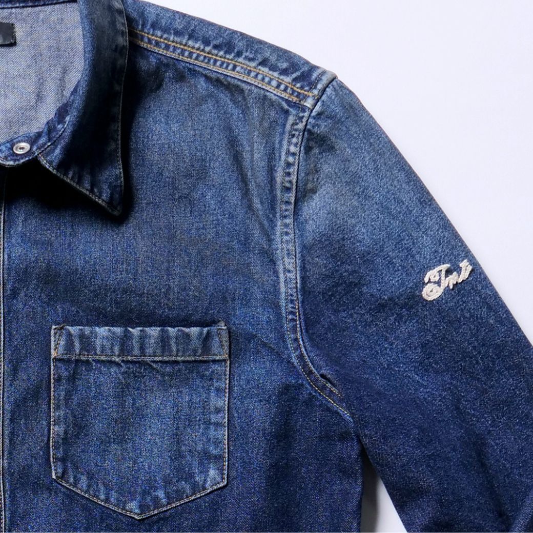 Camicia in denim 10 once (finitura vintage)