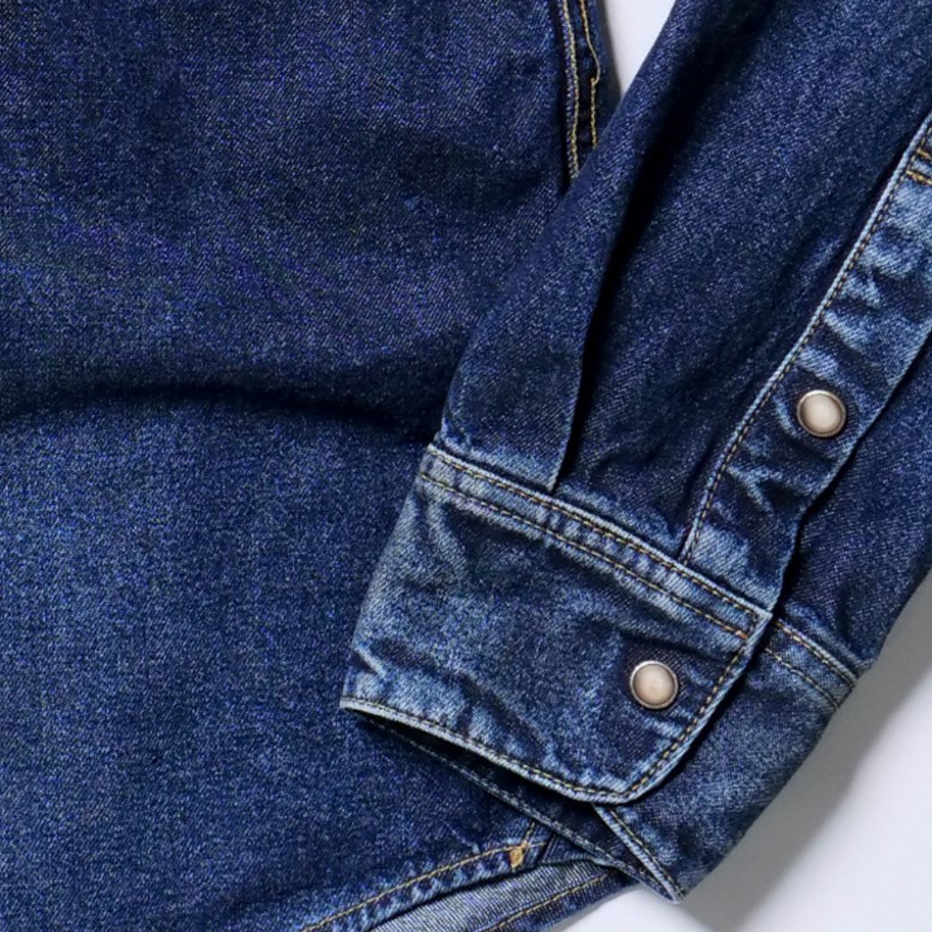 Camicia in denim 10 once (finitura vintage)