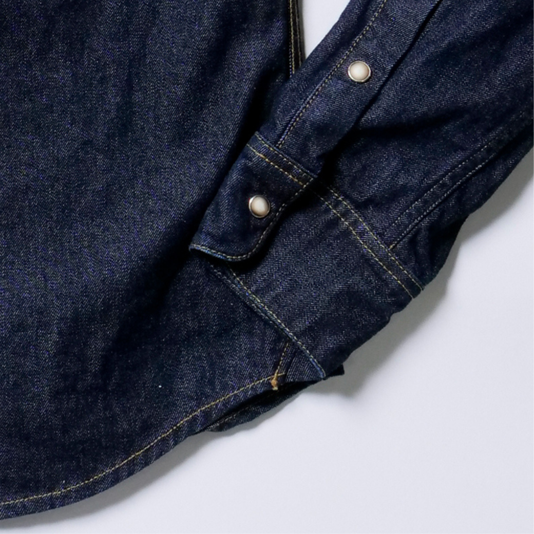 Camicia in denim 10oz (lavaggio unico)