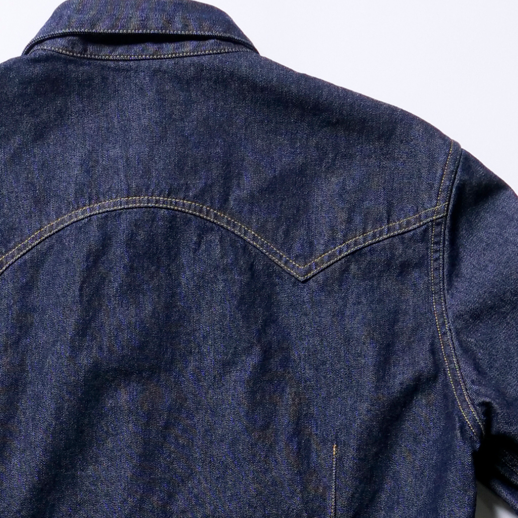 Camicia in denim 10oz (lavaggio unico)