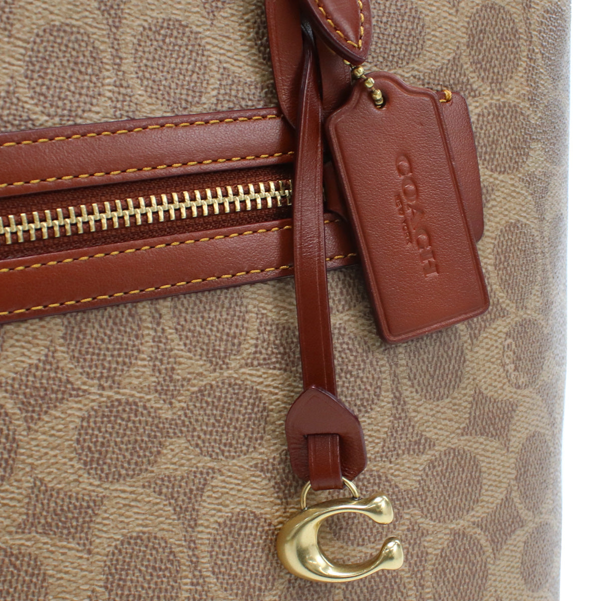 コーチ COACH トートバッグCC402　B4NQ4　ブラウン系