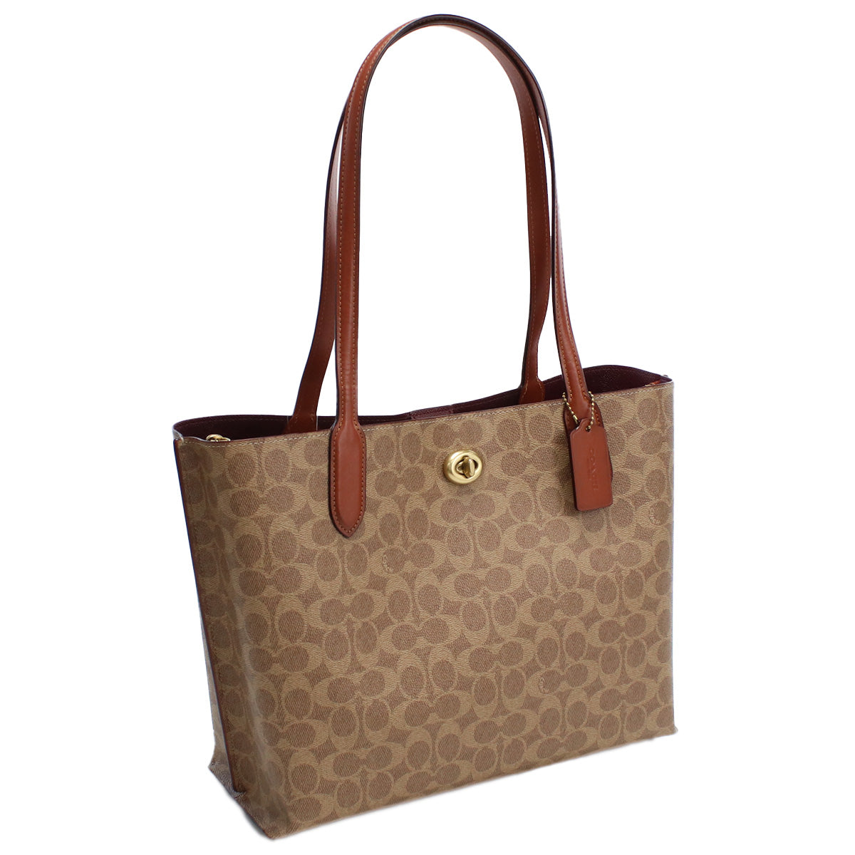 コーチ COACH  トートバッグC0693　B4NQ4　ブラウン系